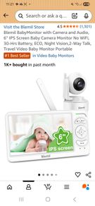 blemil baby monitor