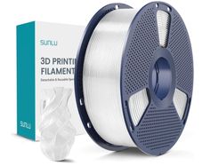 Sunlu PLA+ Filament - Transparent White