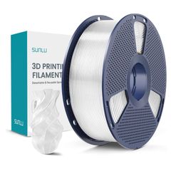 Sunlu PLA+ Filament - Transparent White