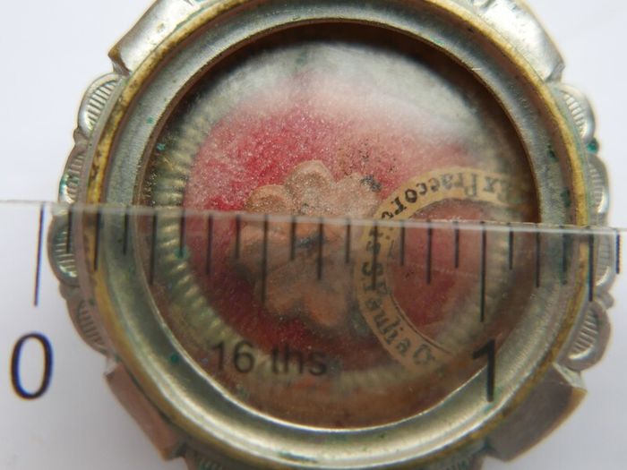 Antique Relic of Ex Praecordiis S.Paulia - Reliquary - Saint