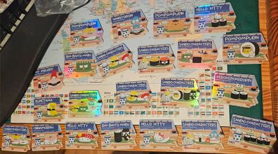Sanrio Collectible Cards in Phito Safety Film Collection Set
