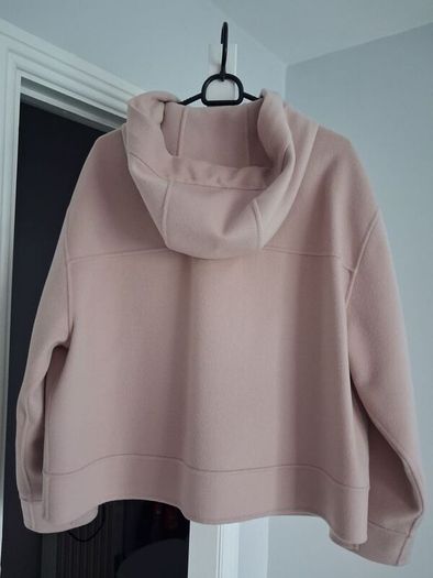 Max Mara Gary Hooded Patch Pocket Jacket - Powder Pink - RRP 529 - Fits UK 12