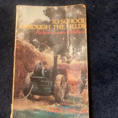 Vintage "To School Through The Fields" by Alice Taylor