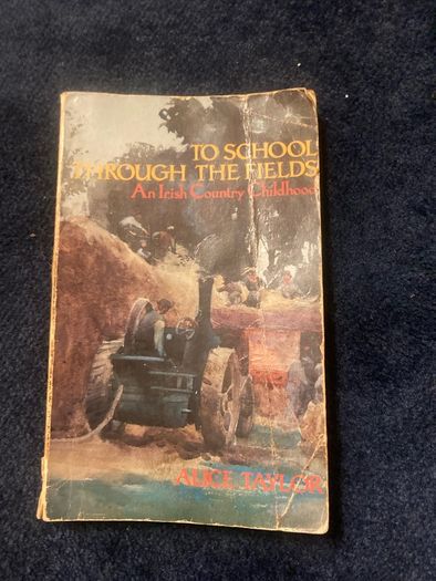 Vintage "To School Through The Fields" by Alice Taylor