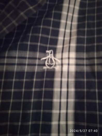 Penguin plaid shirt