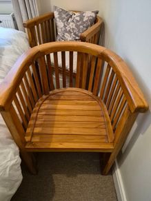 oak chair (2 available)
