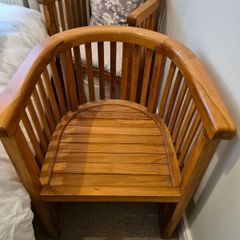 oak chair (2 available)
