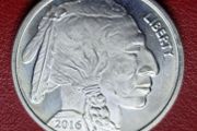 2016 United States 1 Oz - Silver Towne Mint Buffalo Nickel Round
