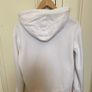 Mens Hollister White Hoodie - Size XXS Image 2