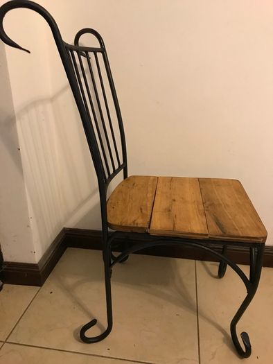 Two Metal Chairs