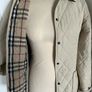 Beige Quilted Burberry Coat 16 Image 3