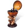 Globe Bar Wine Stand Atlas Design 42x42x85 cm Image 2