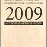 2009 Bundes Republic Deutschland (Germany) Federal Annual Stamp EFT Collection 2009 with 43 images of contents Image 2