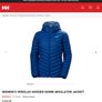 Helly Hansen - Verglas Hooded Down Insulator Jacket - Size S UK 8 - BNWT RRP 240 Image 2
