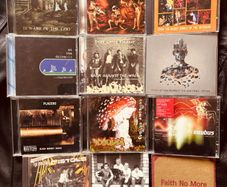 Mix of rock and punk CDs