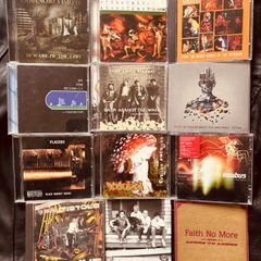 Mix of rock and punk CDs