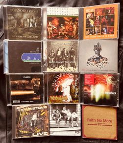 Mix of rock and punk CDs