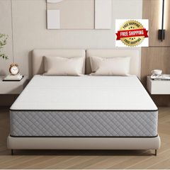 25CM Single Mattress with Innerspring Hybrid Memory Foam, Single Size Mattress for Ultimate Support & Pressure Relief, Medium Firm (190x90x25CM