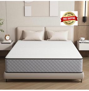 25CM Single Mattress with Innerspring Hybrid Memory Foam, Single Size Mattress for Ultimate Support & Pressure Relief, Medium Firm (190x90x25CM