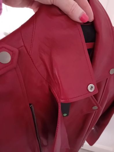 Women Genuine Leather Jacket - Spanish Designer Corty Bennett - UK 12 to 14 - BNWT RRP 450
