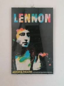 1985 original framed Lennon Musical Poster