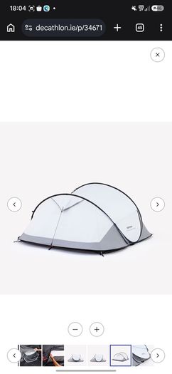 Pop up 3 person tent