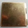 Vintage Art Deco 1930s, hand-painted, enameled compact mirror Image 6