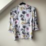 ANONYME Watercolor Floral Blouse Image 6