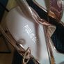 Brand new Public Desire pair of gold sandals Image 4