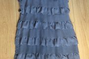 Grey Ruffle Dress BNWT