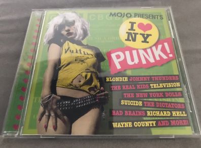MOJO Presents: I Love NY  Punk    CD