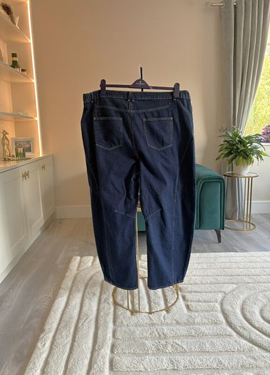 Brand-new Ladies Simply Be Indigo Barrel Leg Jeans