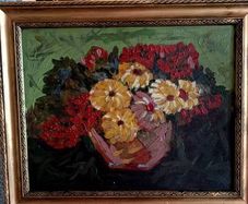 Still life oil painting