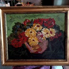 Still life oil painting
