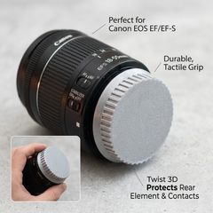 Lens cap for Canon EOS EF and EF-S lenses