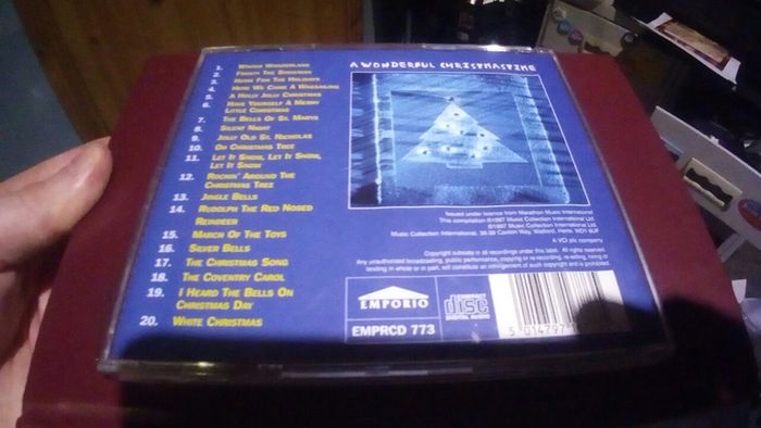 A Wonderful Christmastime CD FREE DELIVERY!