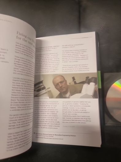 Flashes of Brilliance: The Cutting Edge of Irish Science . Signed by the author