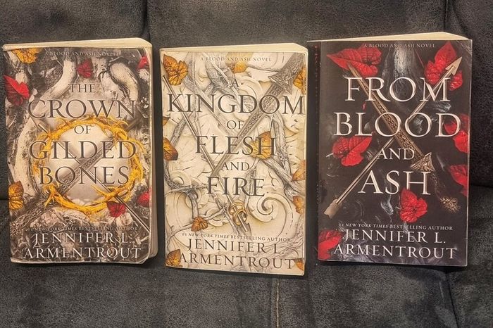 Three Jennifer L Armentrout novels job lot.