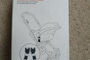 Bugaboo adaptors for Maxi Cosi carseats.