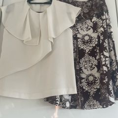 Skirt & top combo Karen Mullen & Zara