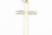 Sterling Silver Cross Charm Pendant