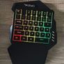 One-Handed Gaming Keyboard, Wireless, 2.4G RGB Backlit Keyboard Image 6