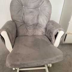 Babylo glider chair and footstool