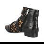 Ash Leopard Print Leather Ankle Boots Size Uk 6 Image 2