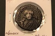 Byzantine Empire Emperor Maurice Tiberius 587 AD Follis