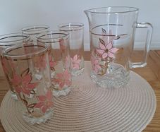 Retro mid-century Italian beverage set
