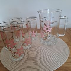 Retro mid-century Italian beverage set