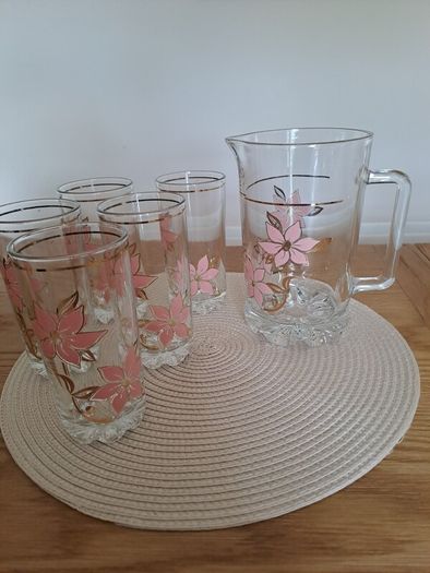 Retro mid-century Italian beverage set