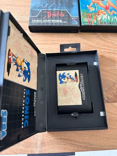 Sega Megadrive games Sonic Castlevania