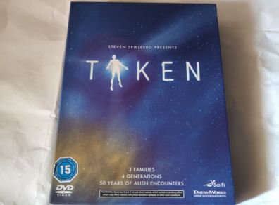 Steven Spielberg's Taken 6 disc Dvd Boxset